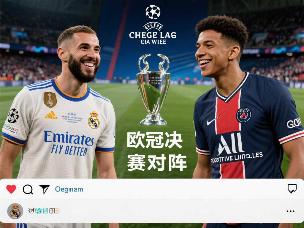 巴黎3-1力克阿森纳，欧冠决赛对决正式揭晓！